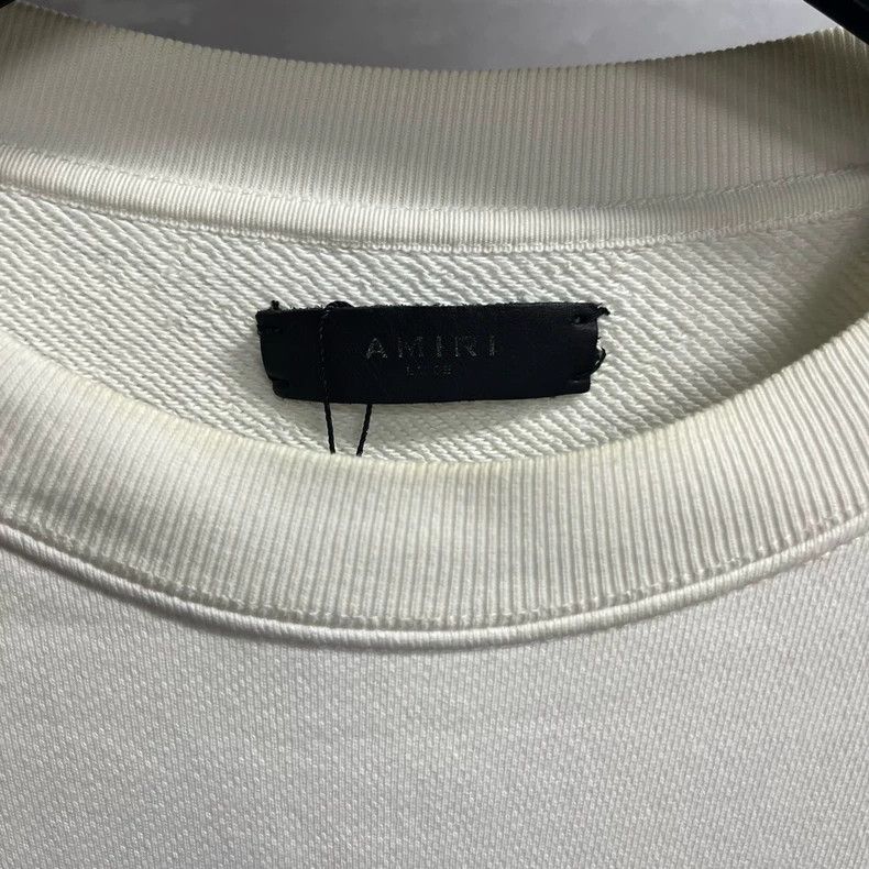 Amiri Amiri White Graphic Logo Sweatshirt Size US L / EU 52-54 / 3 - 2 Thumbnail
