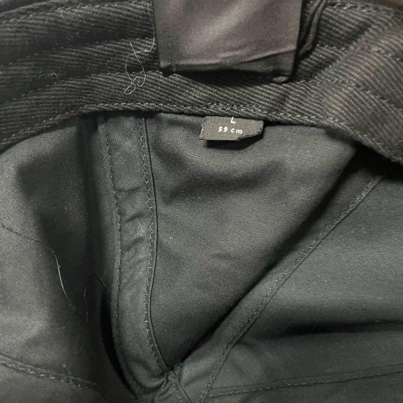 Balenciaga Balenciaga Black Logo Embroidery Cap Size ONE SIZE - 4 Thumbnail