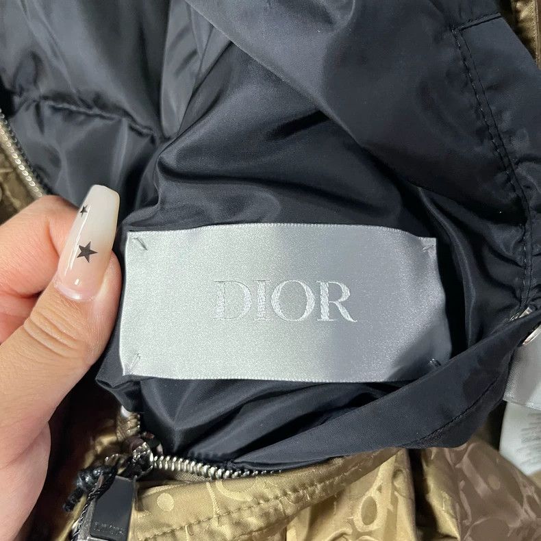 Dior Dior Brown Letter Printed Long Sleeve Jacket Size US XXL / EU 58 / 5 - 5 Thumbnail
