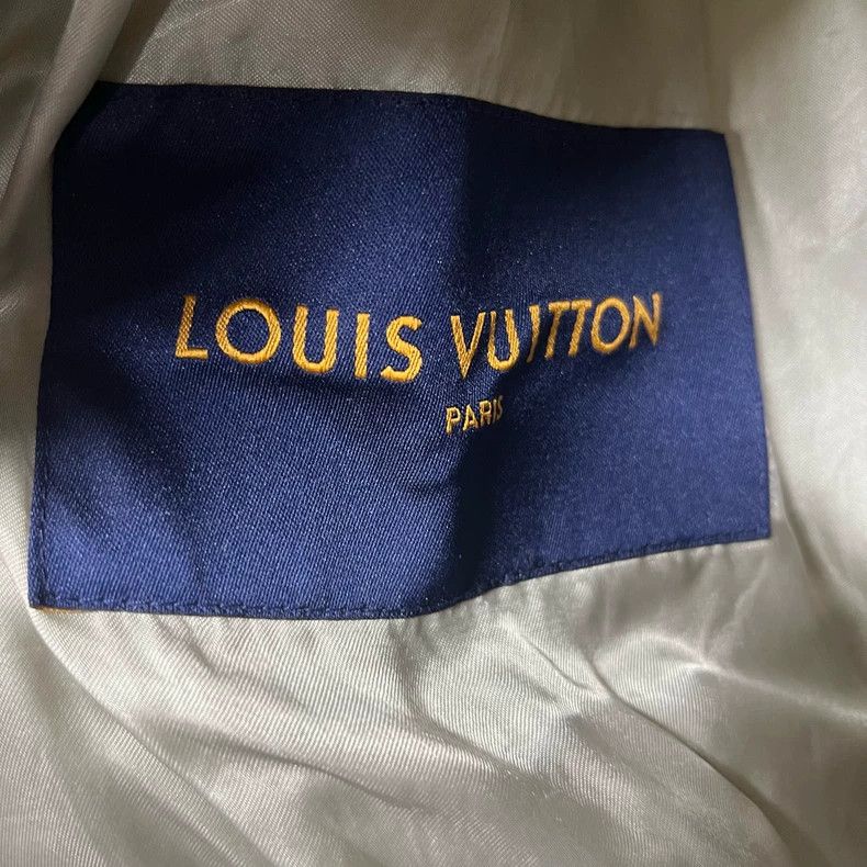Louis Vuitton Louis Vuitton White Color-Block Long Sleeve Jacket Size US L / EU 52-54 / 3 - 3 Thumbnail