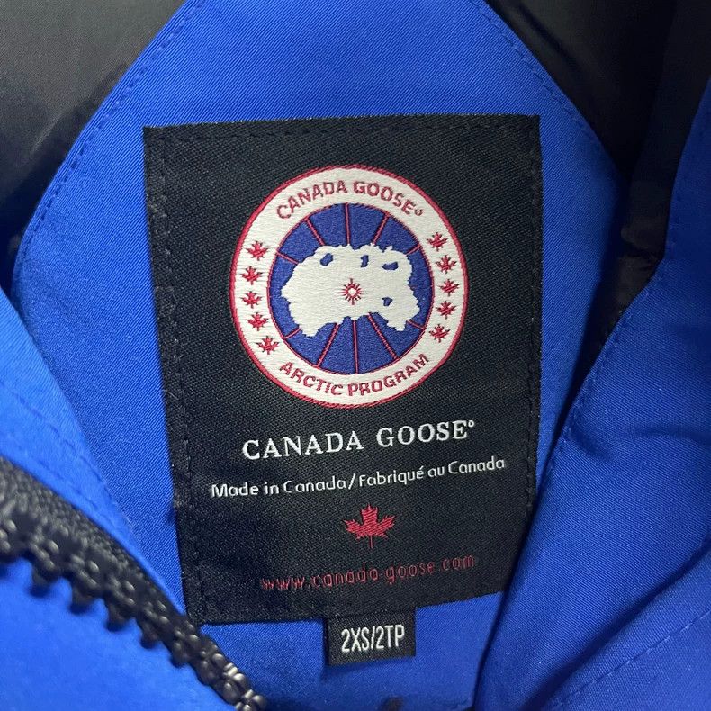 Canada Goose Canada Goose Blue Hooded Expedition Jacket Size US XXS / EU 40 - 3 Thumbnail
