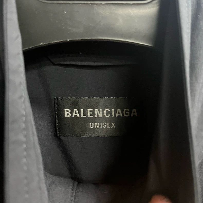 Balenciaga Balenciaga Black Letter Print Zip-Up Jacket Size US XXS / EU 40 - 2 Thumbnail
