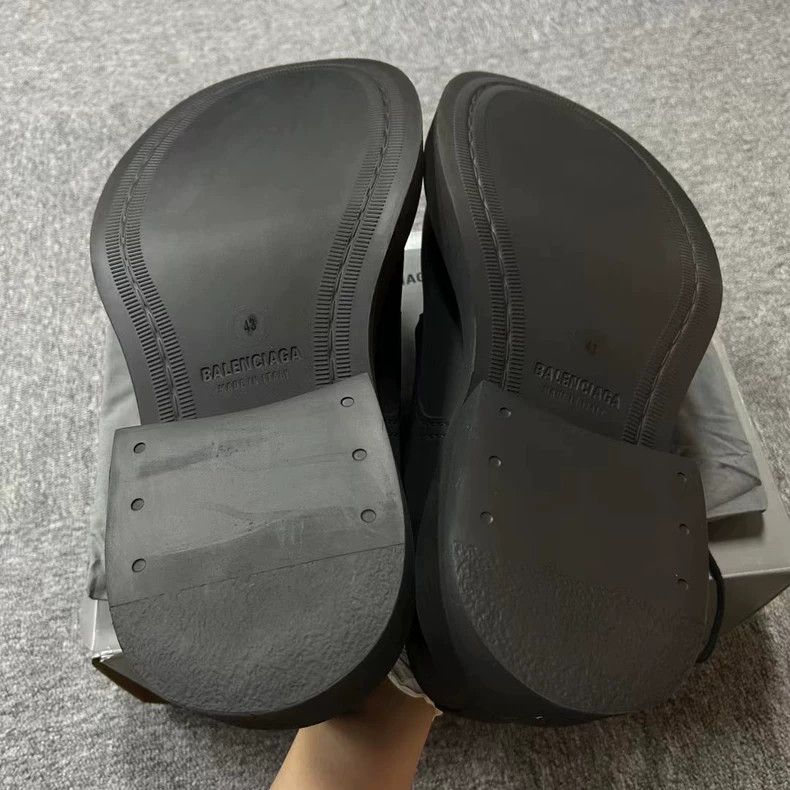 Balenciaga Balenciaga Black Derby Shoes Size 43 Size US 10 / EU 43 - 5 Thumbnail