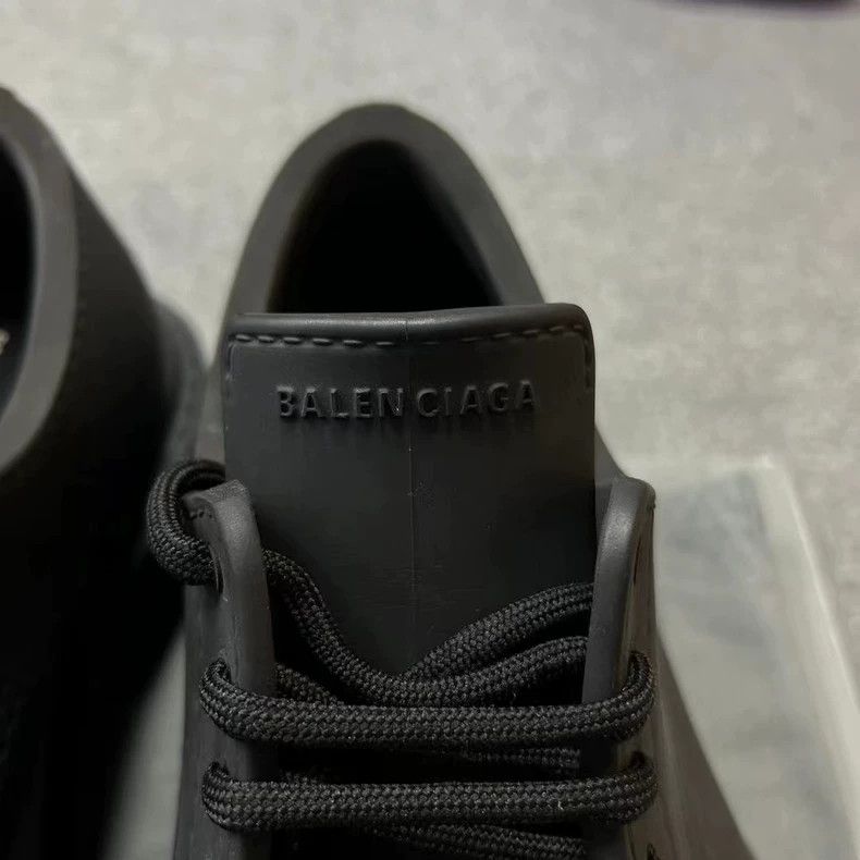 Balenciaga Balenciaga Black Derby Shoes Size 43 Size US 10 / EU 43 - 3 Thumbnail