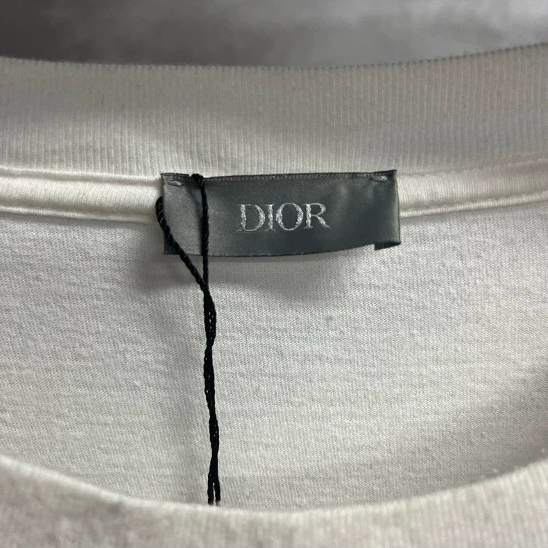 Dior Dior White Short Sleeve Logo T-shirt Size US XXL / EU 58 / 5 - 2 Thumbnail