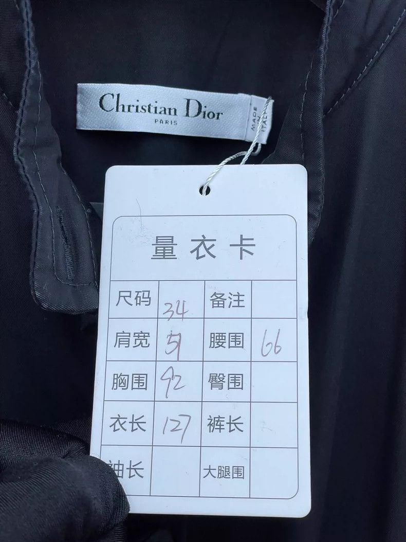 Dior Black High-Neck Waist-Defined Dress by DIOR Size US 34 / EU 50 - 6 Thumbnail