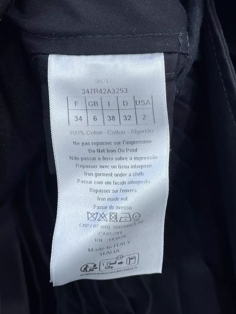 Dior Black High-Neck Waist-Defined Dress by DIOR Size US 34 / EU 50 - 7 Thumbnail