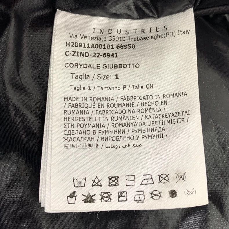 Moncler Moncler Corydale Black Hooded Down Jacket Size US S / EU 44-46 / 1 - 7 Thumbnail