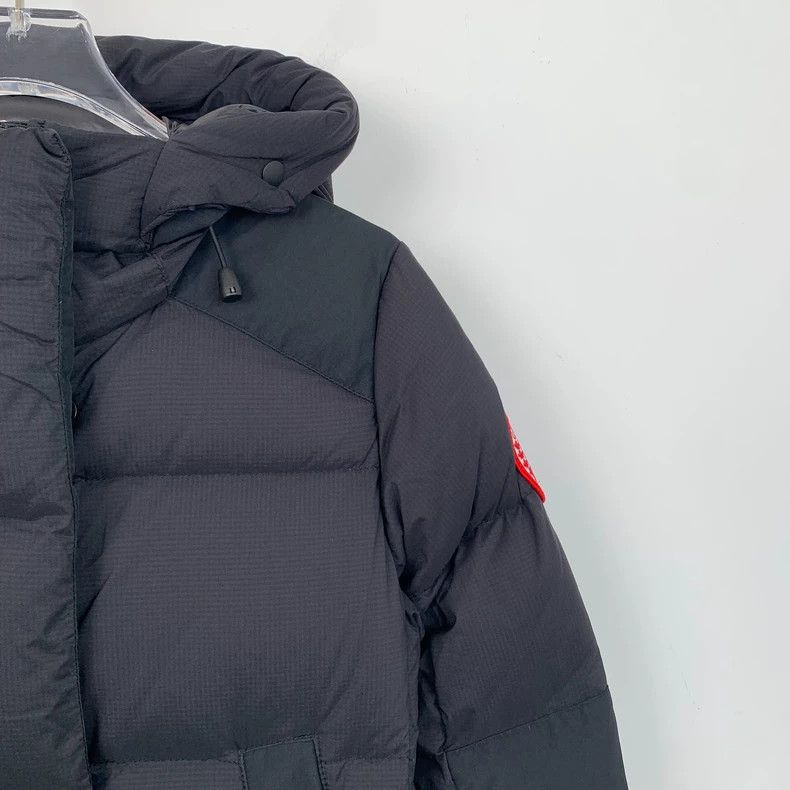 Canada Goose Canada Goose Black Long Down Jacket Hooded Size US XS / EU 42 / 0 - 3 Thumbnail