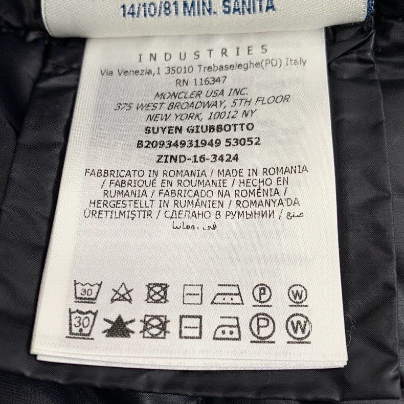Moncler Moncler Suyen Hooded Down Jacket with Logo Size US XXS / EU 40 - 7 Thumbnail