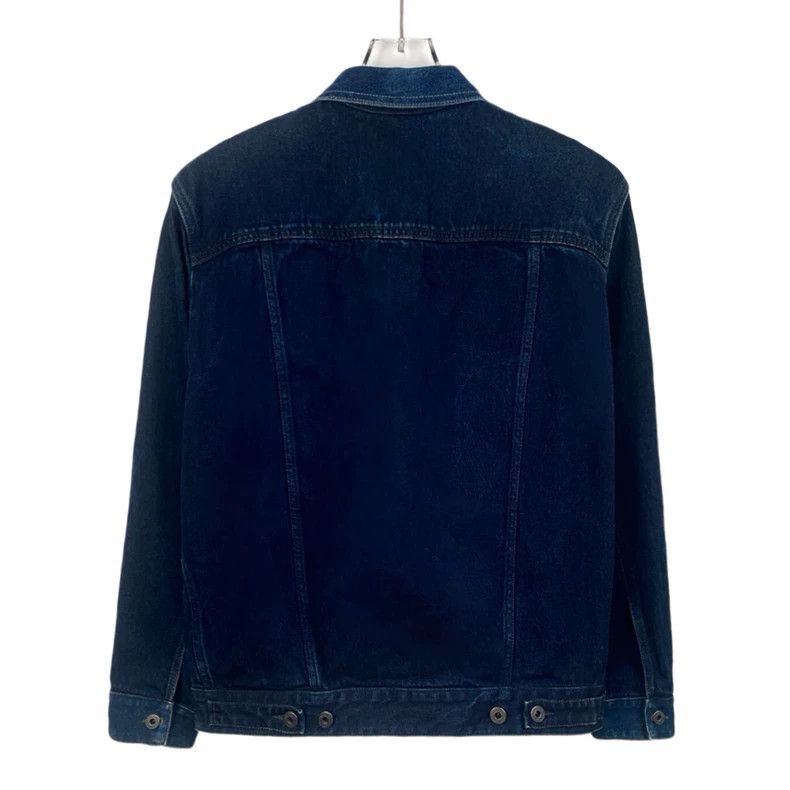 Valentino Valentino Blue Denim Jacket with Print Size US S / EU 44-46 / 1 - 2 Thumbnail