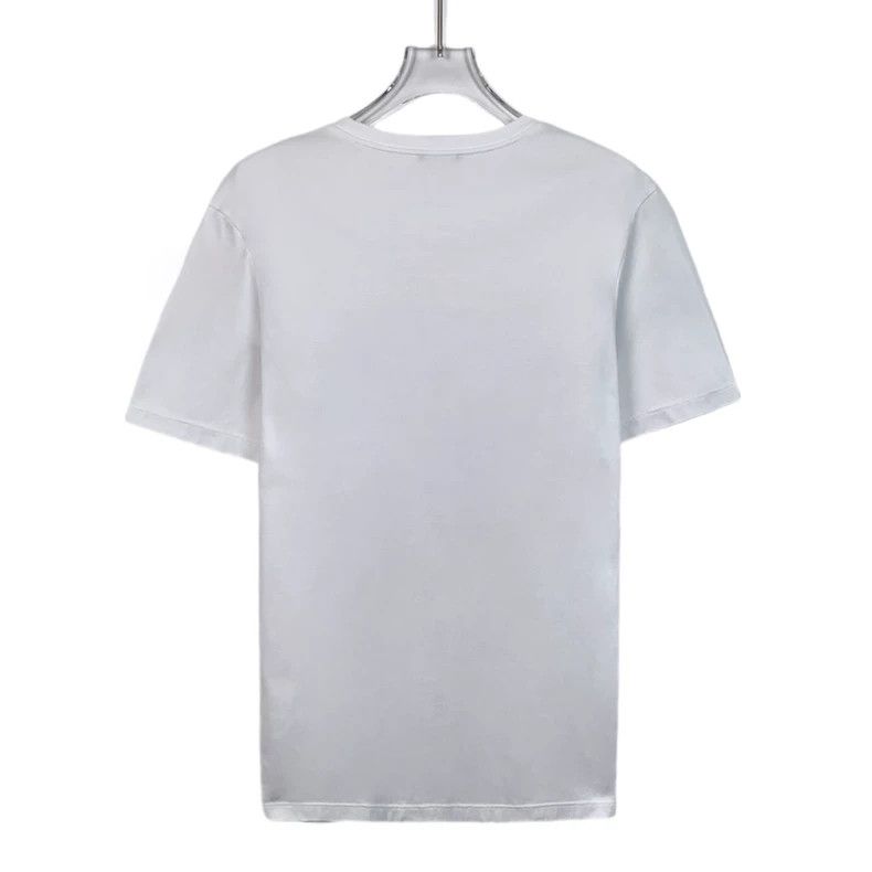 Versace Versace White Logo Smiley Print T-Shirt Size US M / EU 48-50 / 2 - 2 Thumbnail