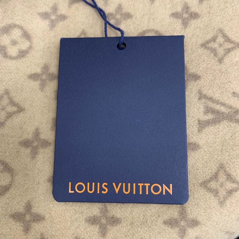 Louis Vuitton Louis Vuitton Brown Logo Printed Wool Coat Size US L / EU 52-54 / 3 - 6 Thumbnail