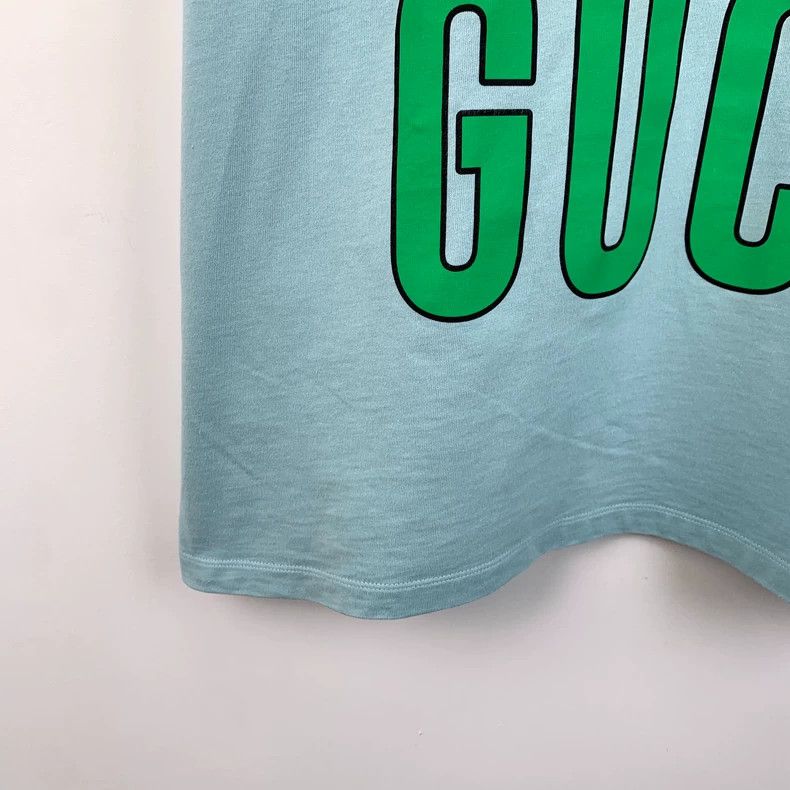 Gucci Gucci Cartoon Apple Print T-Shirt Size XXXL Size US XXL / EU 58 / 5 - 5 Thumbnail