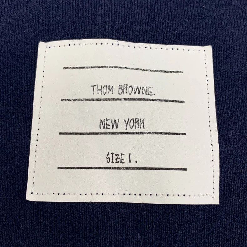 Thom Browne Thom Browne Long Sleeve Cotton Sweatshirt Size US S / EU 44-46 / 1 - 5 Thumbnail