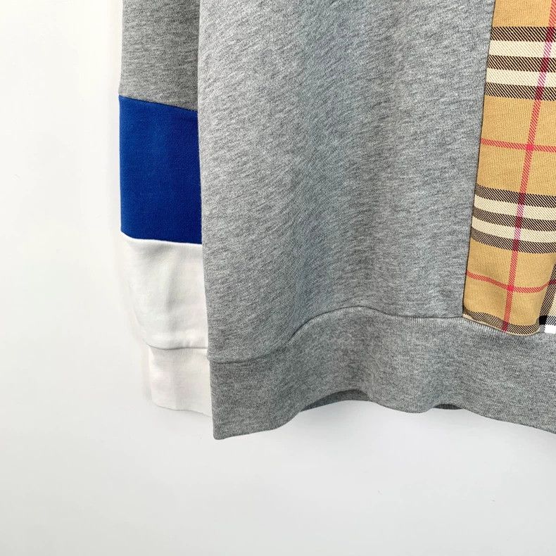 Burberry Burberry Colorblock Logo Long Sleeve Sweatshirt Size US L / EU 52-54 / 3 - 5 Thumbnail