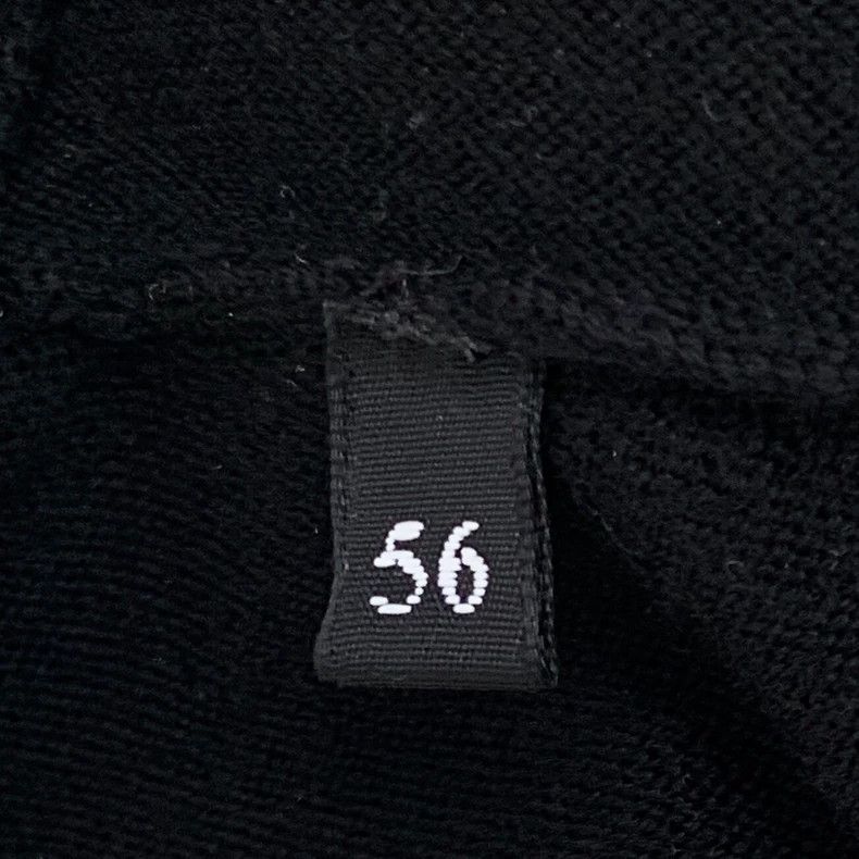 Dolce&Gabbana Black Wool Sweater with Embroidery