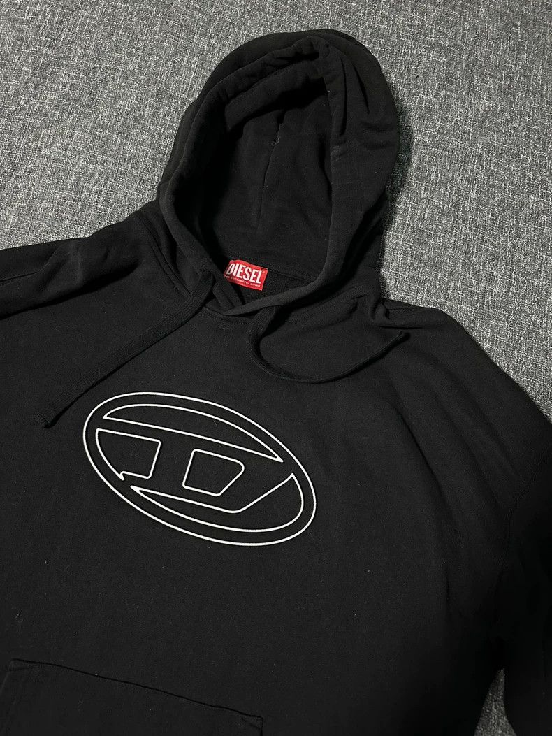 Diesel Diesel Classic Logo Hooded Sweatshirt Size US L / EU 52-54 / 3 - 2 Thumbnail