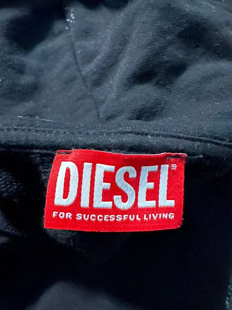 Diesel Diesel Classic Logo Hooded Sweatshirt Size US L / EU 52-54 / 3 - 3 Thumbnail
