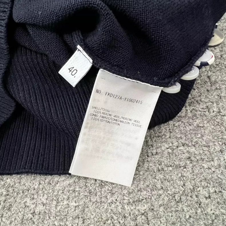 Thom Browne Thom Browne Layered Knit Shirt for Men Size US M / EU 48-50 / 2 - 5 Thumbnail