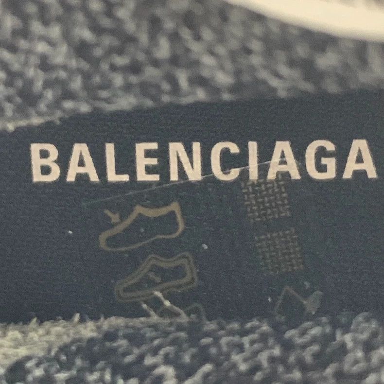Balenciaga Balenciaga Black Silver Sock Sneakers Size 39 Size US 8 / EU 41 - 7 Thumbnail
