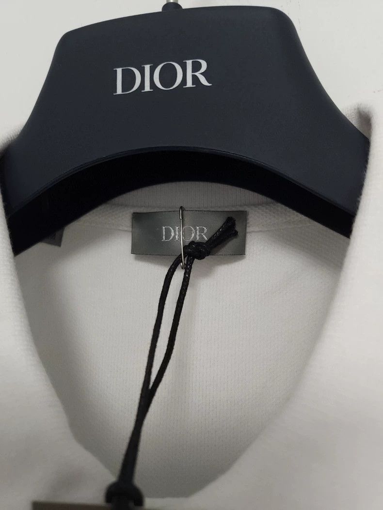 Dior DIOR Short Sleeve Polo Shirt with Embroidery Size US M / EU 48-50 / 2 - 3 Thumbnail