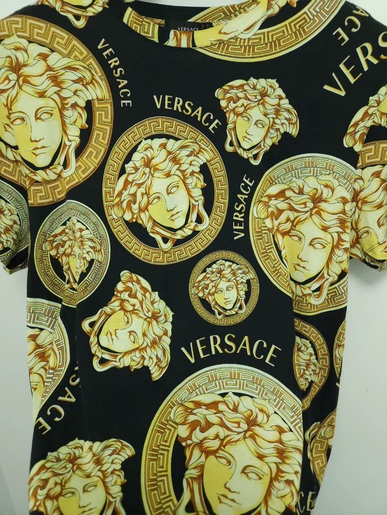 Versace Versace Gold Medusa Short Sleeve T-shirt Size US S / EU 44-46 / 1 - 2 Thumbnail