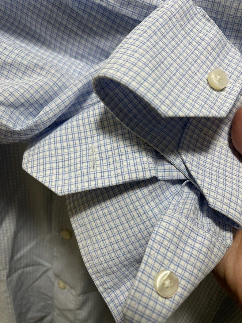 Ermenegildo Zegna Ermenegildo Zegna Long Sleeve Collared Shirt Size US M / EU 48-50 / 2 - 5 Thumbnail