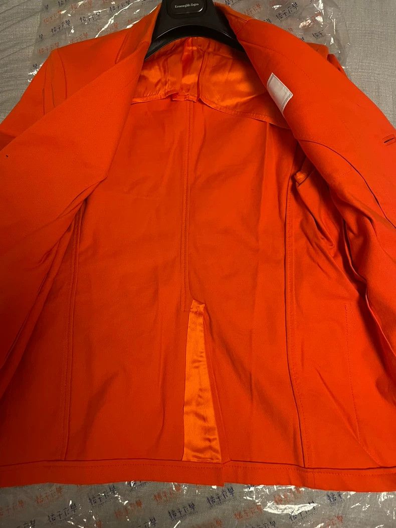 Prada Prada Cotton Casual Suit Jacket in Orange Size US M / EU 48-50 / 2 - 6 Thumbnail