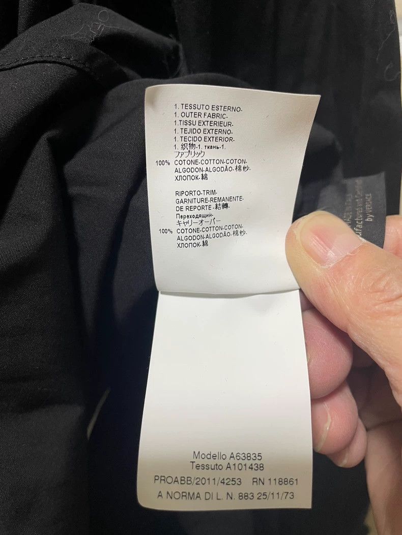 Versace Versace Long Sleeve Shirt with Embroidery Size US L / EU 52-54 / 3 - 8 Thumbnail