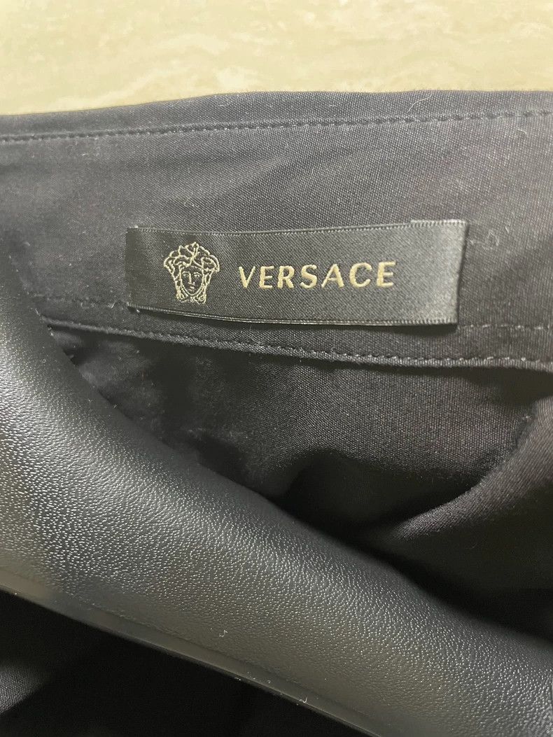 Versace Versace Long Sleeve Shirt with Embroidery Size US L / EU 52-54 / 3 - 3 Thumbnail