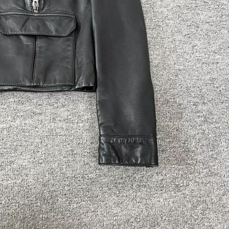Saint Laurent Paris Saint Laurent Black Leather Biker Jacket Size US S / EU 44-46 / 1 - 3 Thumbnail