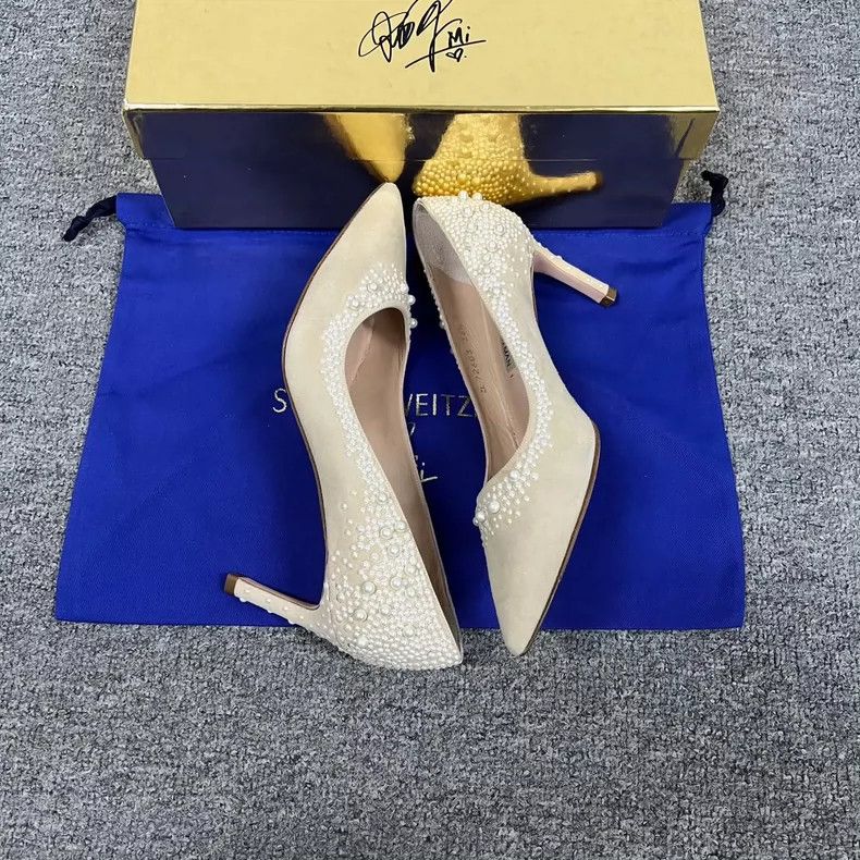 Stuart Weitzman Stuart Weitzman High Heels with Signature Design Size US 6.5 / EU 39-40 - 5 Thumbnail