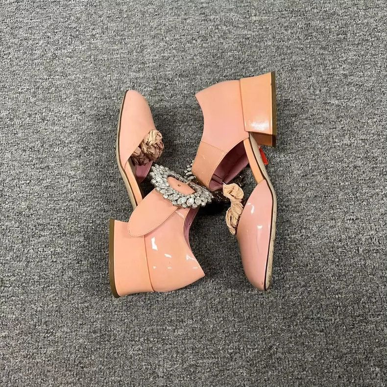 Prada Miu Miu Pink Mary Jane Shoes with Buckle Size US 6 / EU 39 - 6 Thumbnail
