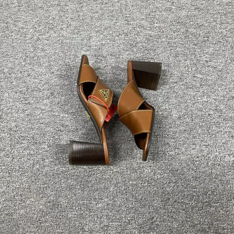 Prada Prada High Heel Sandals Brand New Size 37 Size US 7.5 / EU 40-41 - 6 Thumbnail