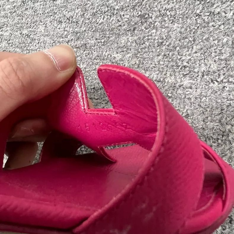 Hermes Hermes Pink High Heel Slide Sandals Size US 6.5 / EU 39-40 - 8 Thumbnail