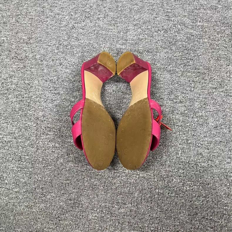 Hermes Hermes Pink High Heel Slide Sandals Size US 6.5 / EU 39-40 - 5 Thumbnail