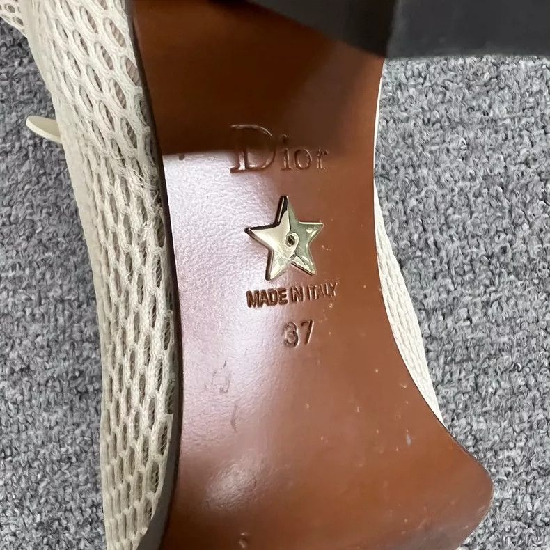 Dior Dior Hollow Out Ivory Long Boots Size US 7 / EU 40 - 6 Thumbnail