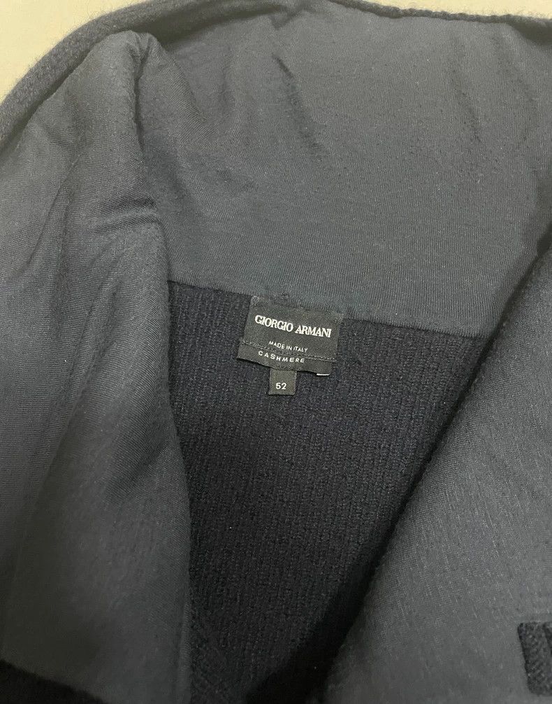 Emporio Armani Giorgio Armani Cashmere Wool Sweater for Sale Size US XL / EU 56 / 4 - 4 Thumbnail