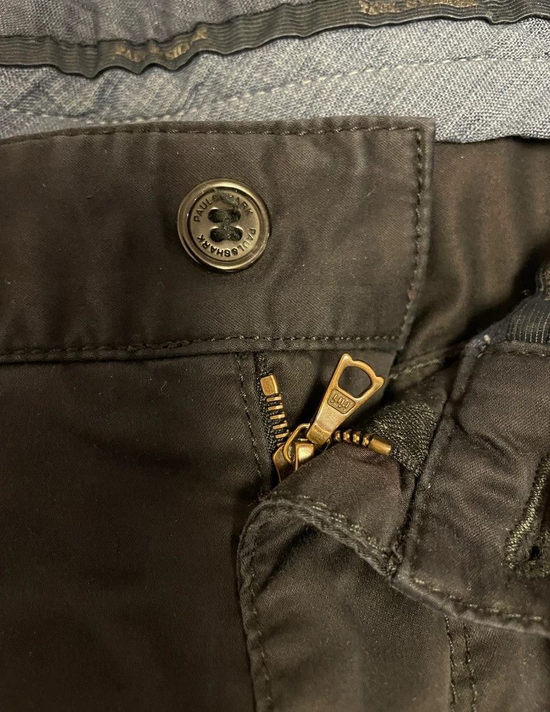 Paul Harnden Shoemakers Paul & Shark Casual Pants in Blue Size US 34 / EU 50 - 3 Thumbnail