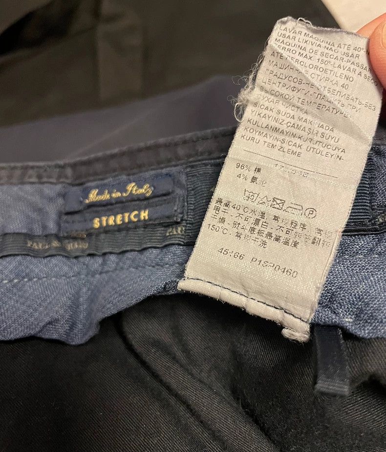 Paul Harnden Shoemakers Paul & Shark Casual Pants in Blue Size US 34 / EU 50 - 6 Thumbnail