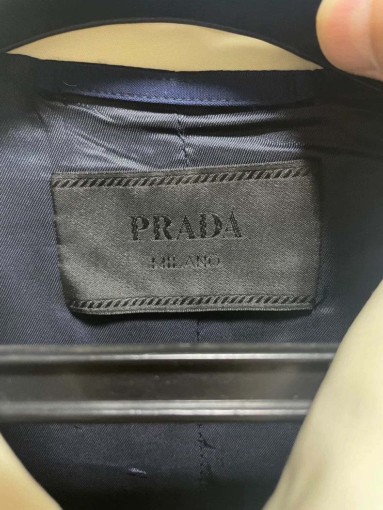 Prada Prada Spring Summer Short Sleeve Shirt Jacket Size US L / EU 52-54 / 3 - 3 Thumbnail