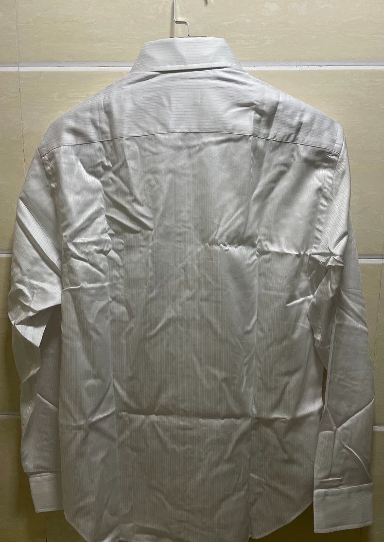 Emporio Armani GIORGIO ARMANI Long Sleeve Shirt in White Size US M / EU 48-50 / 2 - 3 Thumbnail