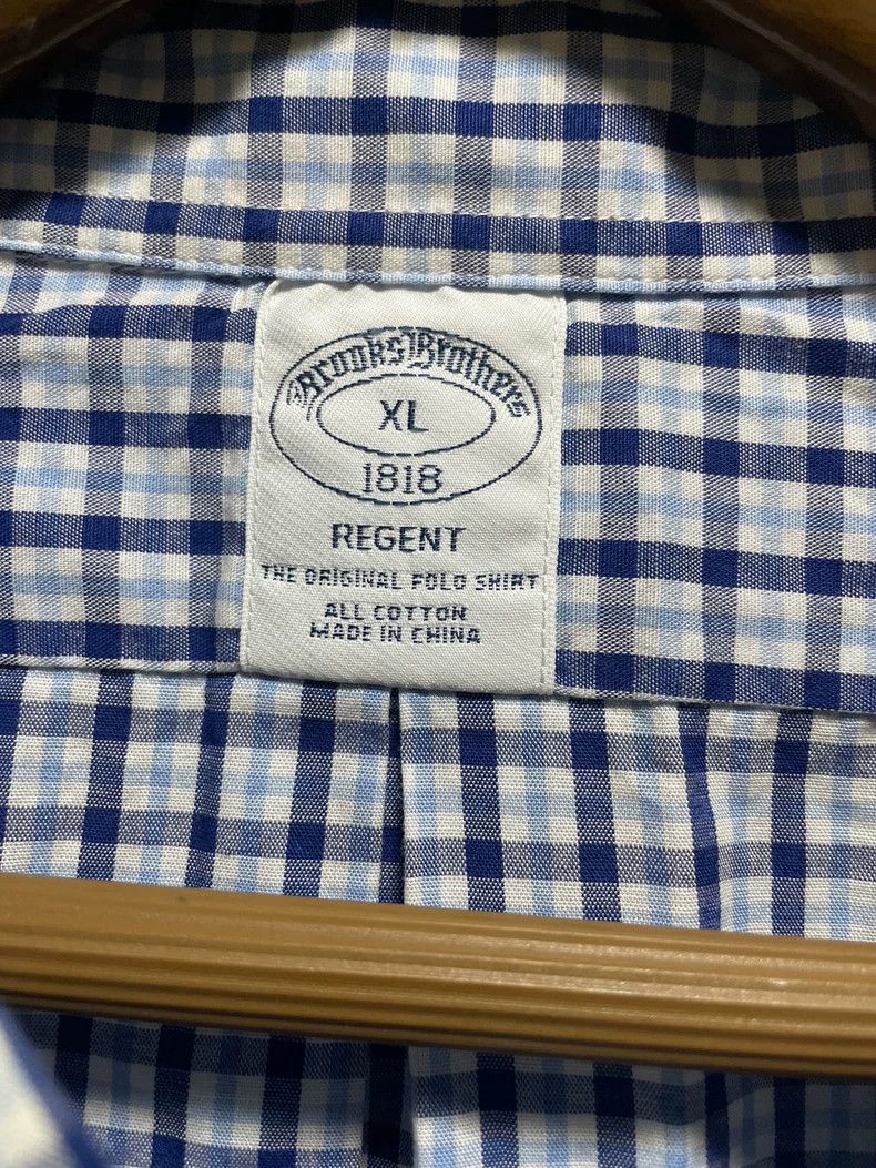 Brooks Brothers Brooks Brothers Long Sleeve Cotton Shirt Size US XL / EU 56 / 4 - 3 Thumbnail
