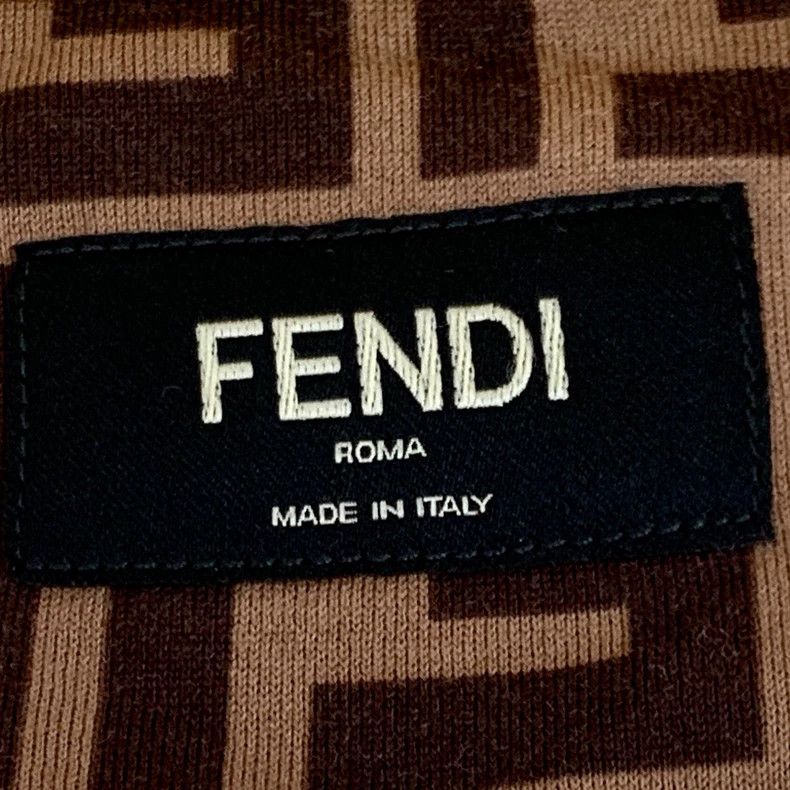 Fendi Fendi Colorful Logo Cotton T-Shirt Medium Size Size US M / EU 48-50 / 2 - 6 Thumbnail