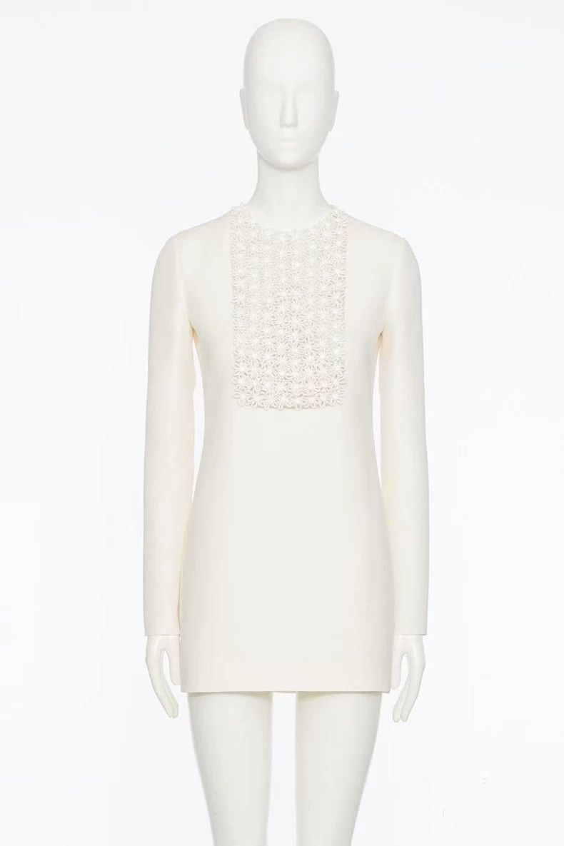 Valentino Valentino Silk Wool Blend Dress for Women Size US 42 / EU 58 - 2 Thumbnail
