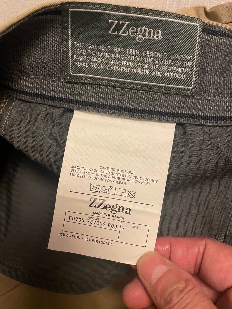 Ermenegildo Zegna Ermenegildo Zegna Casual Pants in Khaki Color Size US 38 / EU 54 - 3 Thumbnail