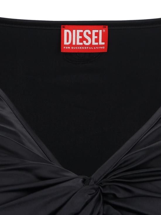 Diesel DIESEL Women Tops A17672 0PKAT 9XX Black Size S / US 4 / IT 40 - 3 Thumbnail