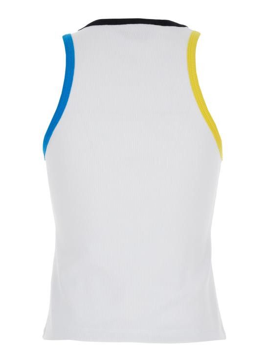 MSGM MSGM Women Tops 3841MDT7625712001 White Size M / US 6-8 / IT 42-44 - 2 Thumbnail