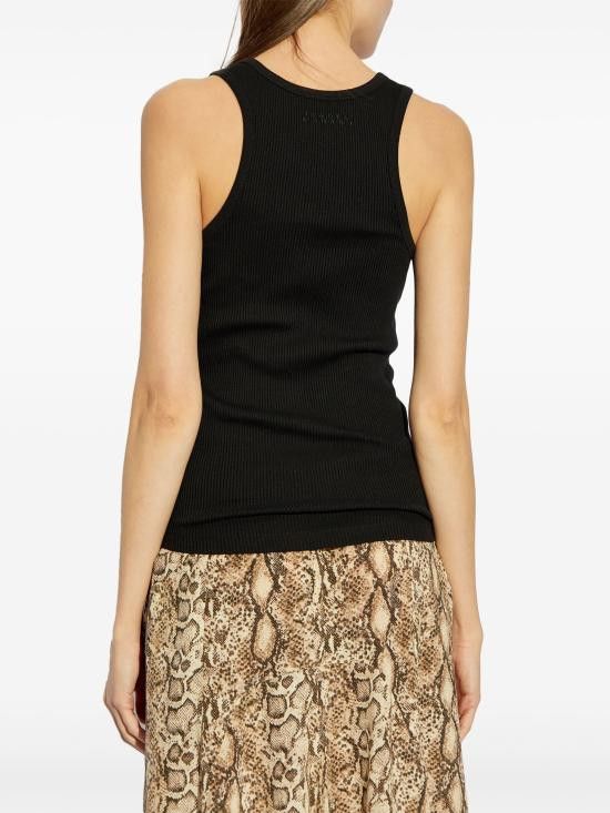 Isabel Marant ISABEL MARANT Women Tops TS0261FAA2N39I 01BK BLACK Size XS / US 0-2 / IT 36-38 - 4 Thumbnail